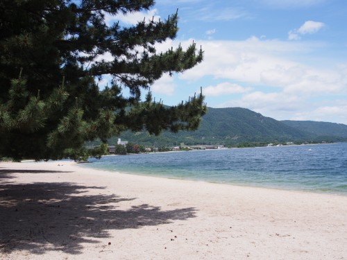 Playa Omi-Maiko, cerca de Kioto.