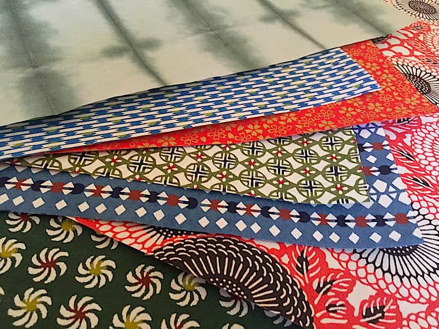 Papel japonés washi.
