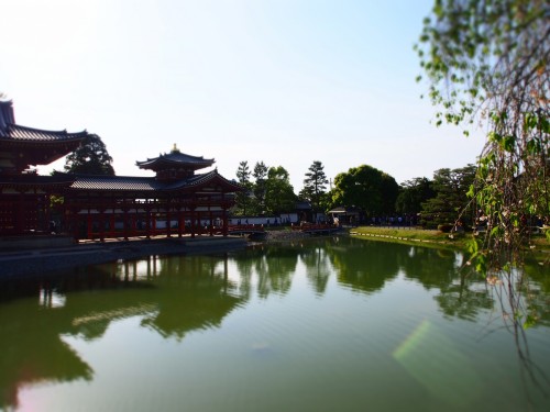 Templo Byodo-in de Uji, a las afueras de Kioto.