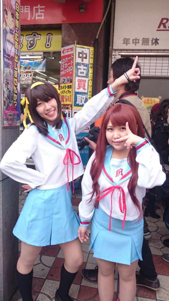 Haruism en el festival de cosplay de Osaka.