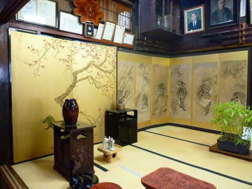 Biombos de Kokonoe-en, Murakami.