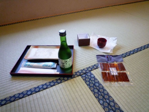 Sake y salmón de Murakami.