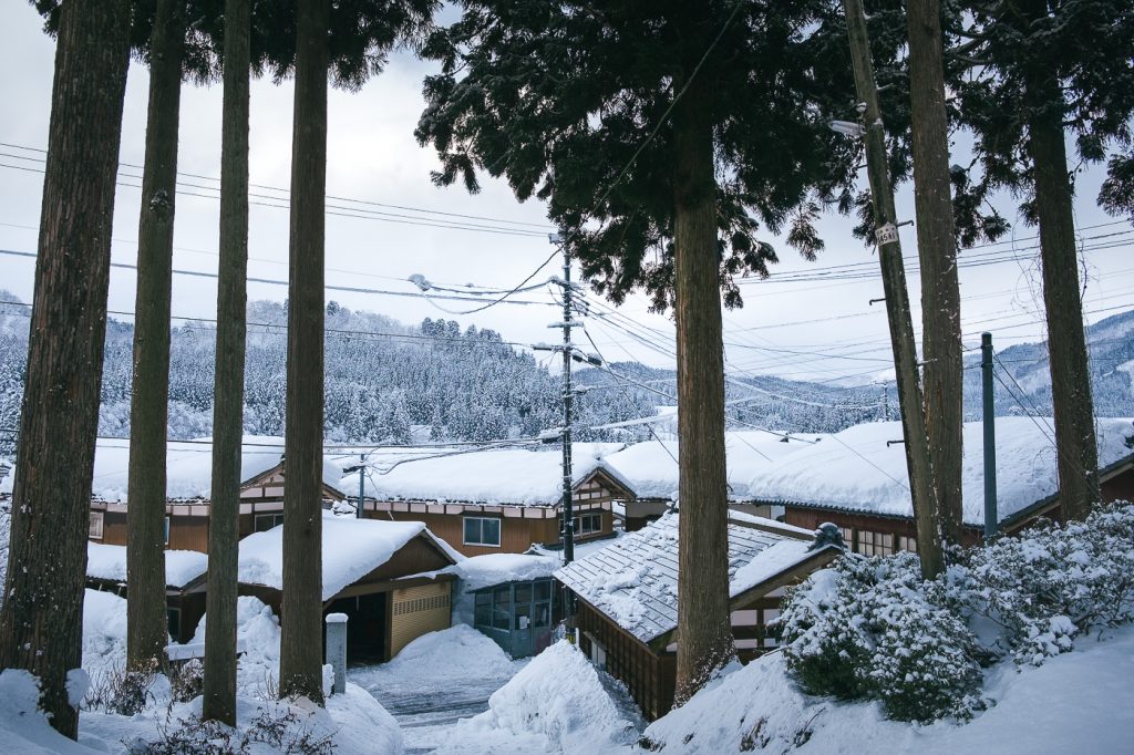 Takane (Japón) en invierno.