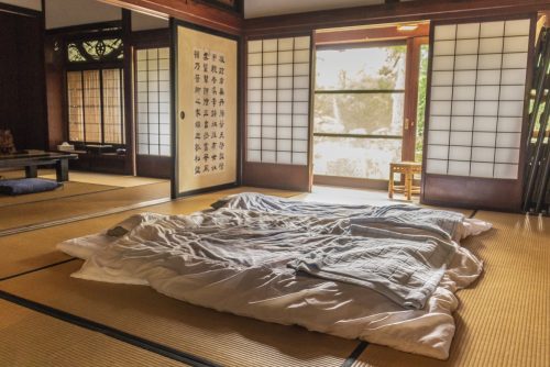 Futon, Japon