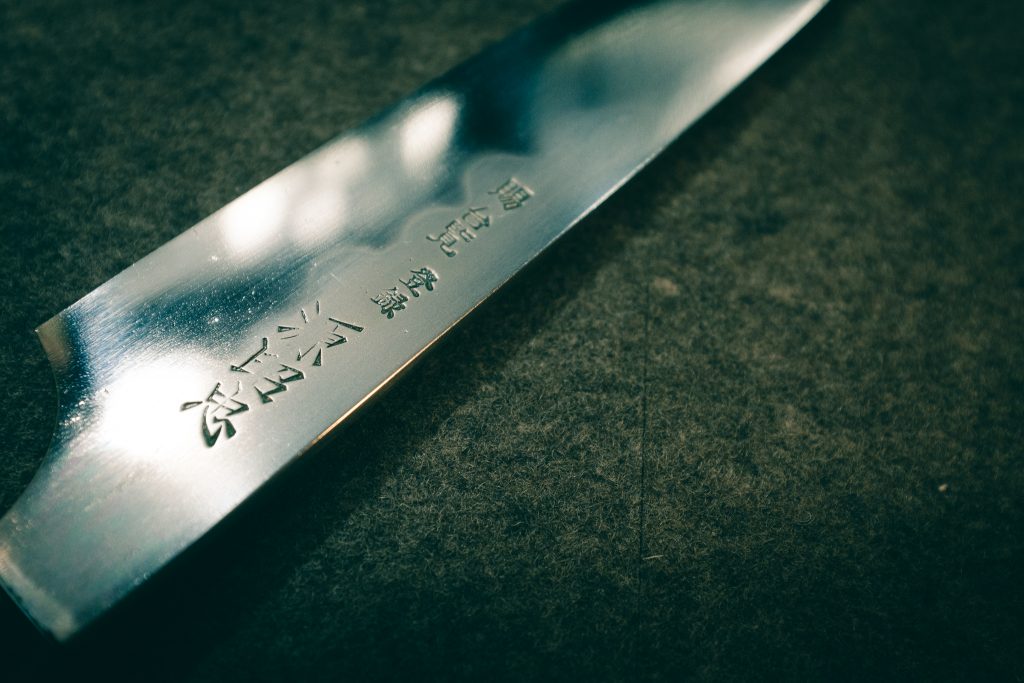 Un precioso cuchillo terminado