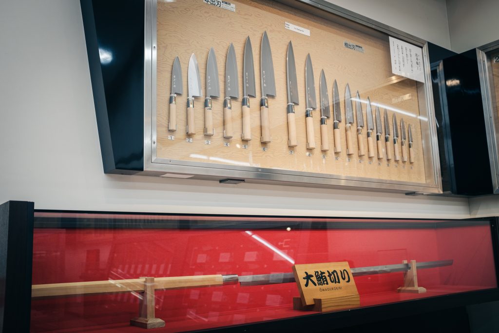 Distintos tipos de cuchillo