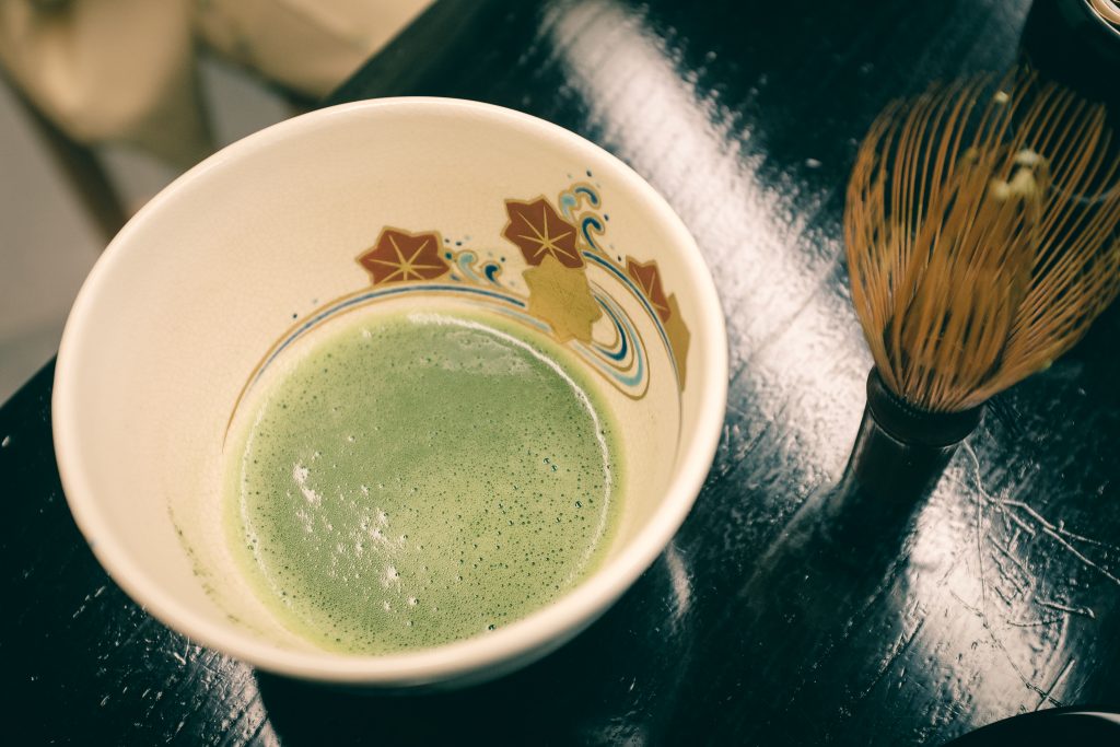 El resultado del té matcha en Sakai