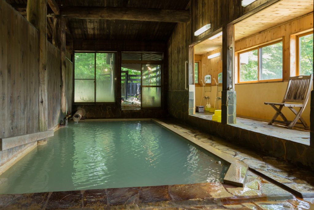 Un onsen interior en Akita