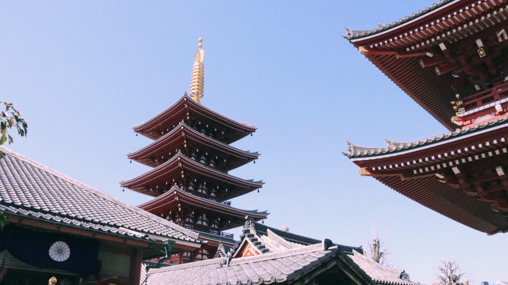La pagoda del templo Senso Ji