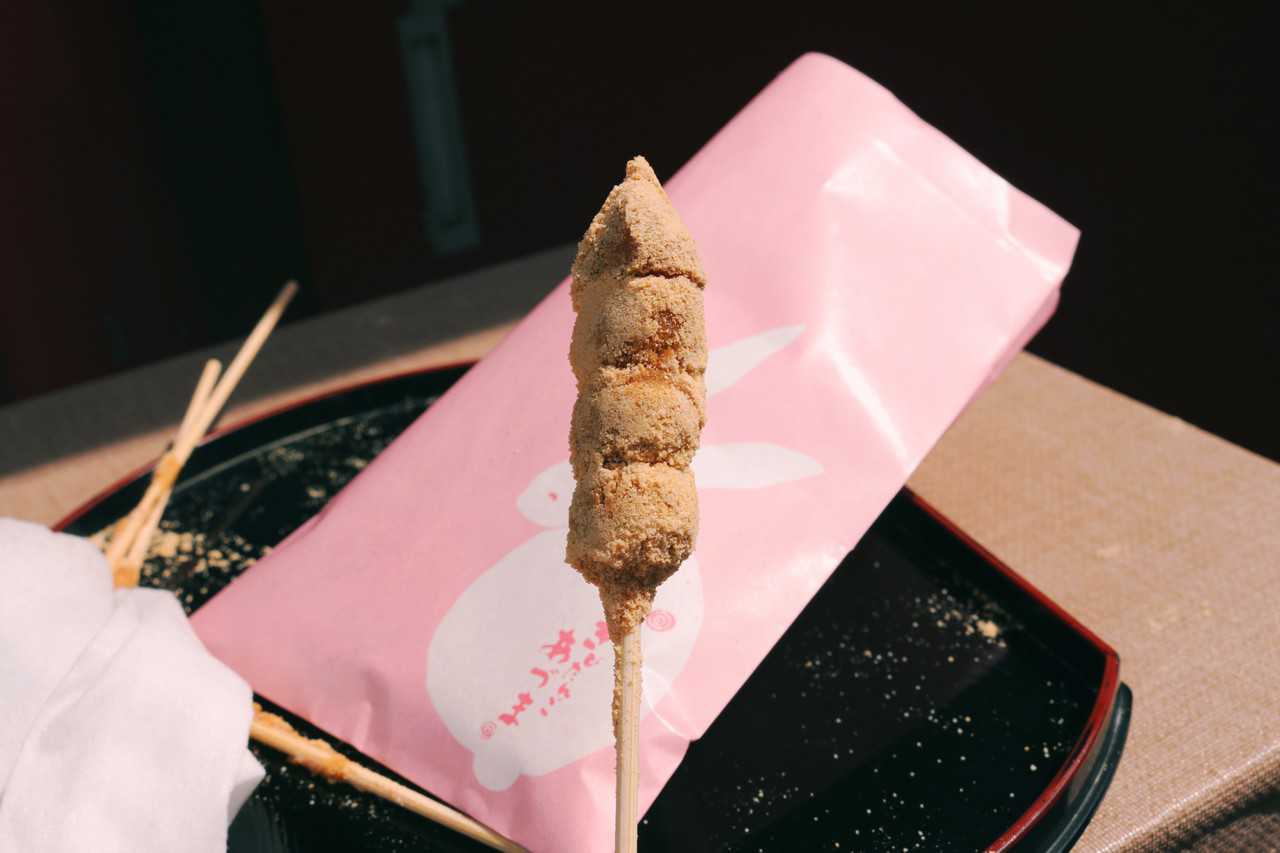 Un kibidango, en Asakusa