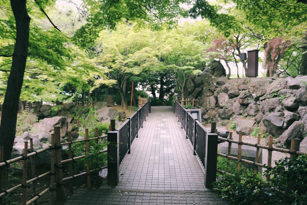 Momijiyama es un precioso lugar para relajarse en Nakano