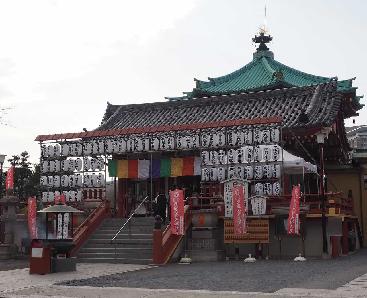 El templo Bentendo en Ueno, Tokio, Japón
