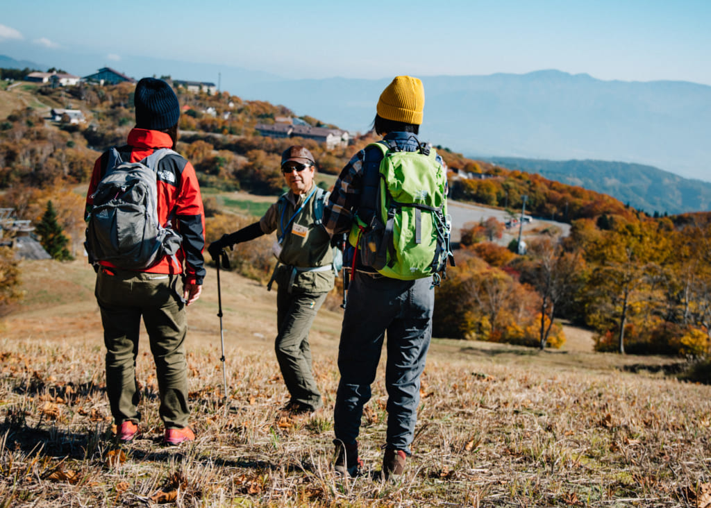 Los magníficos guías te orientarán y te darán información sobre el sendero