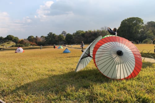 Korakuen, Okayama, Isla de Honshu, Japón
