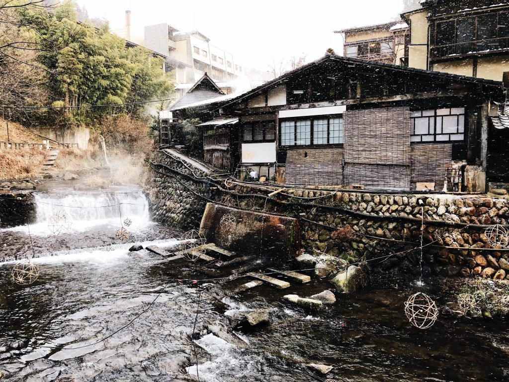 Kurokawa Onsen en Kumamoto, Kyushu, Japón