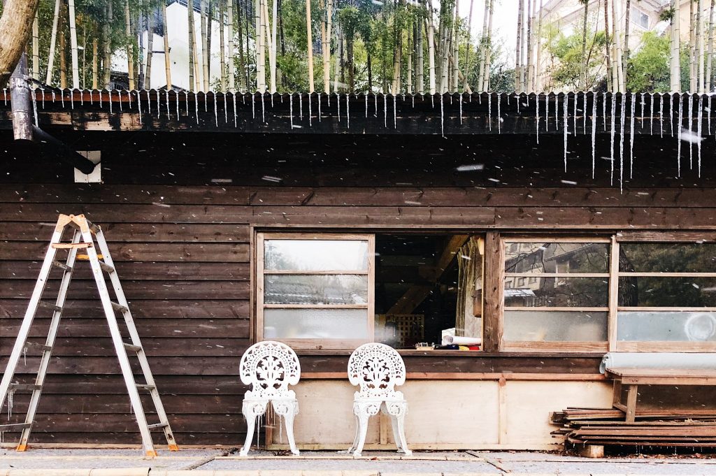 Un pequeño puestecito en Japón