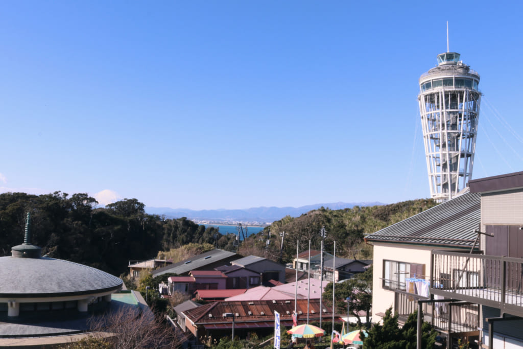 Vistas desde Enoshima, Fujisawa, Kanagawa, Tokio