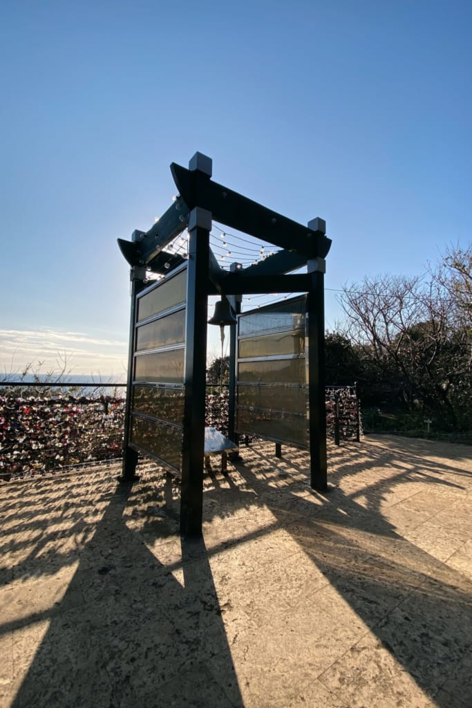 Ryuren no kane, Enoshima, Fujisawa, Kanagawa, Japón