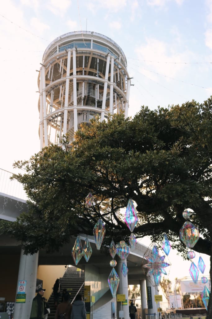 El mirador del Samuel Cocking Garden, Enoshima, Kanagawa, Japón