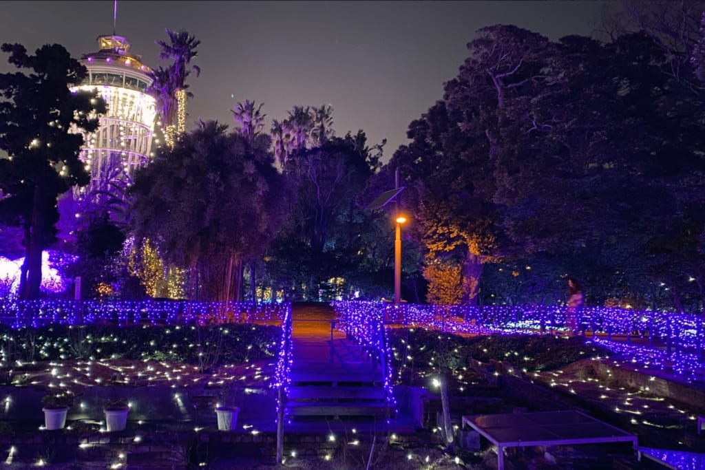 The Jewel of Shonan, Samuel Cocking Garden, Enoshima, Kanagawa, Japón