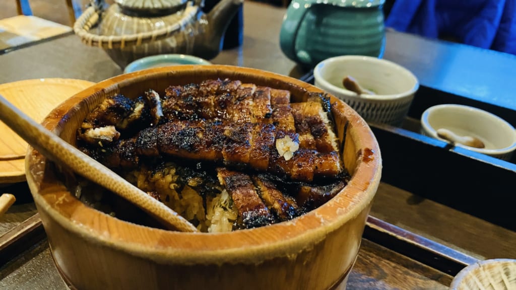 Restaurante de anguila japonesa en Mameda Town