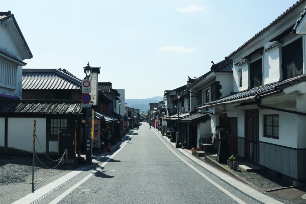 Mameda Town, Oita, Japón