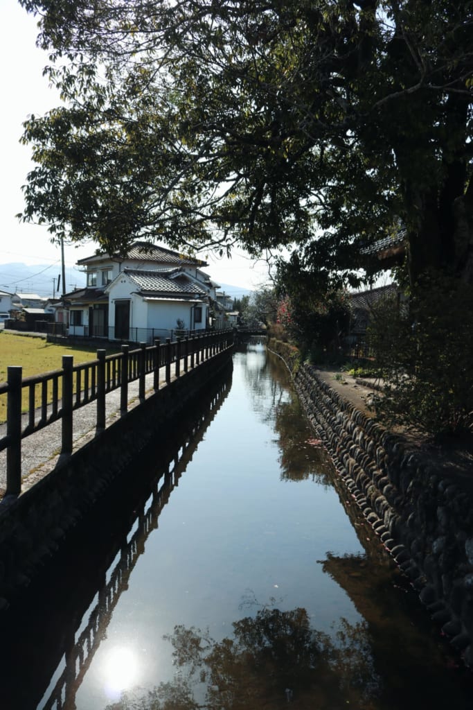 Ríos de Mameda Town, Hita, Oita, Japón