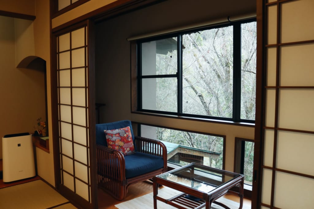 habitación del ryokan Tensui