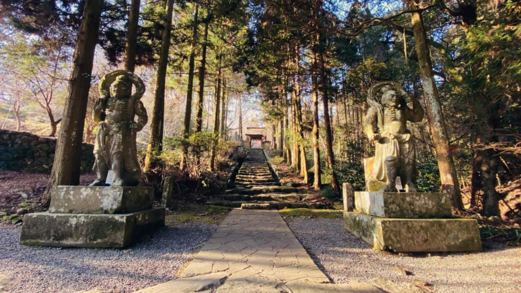 El templo japonés Futagoji, península Kunisaki