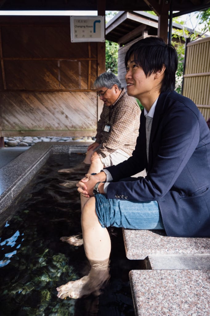 Onsen de pies