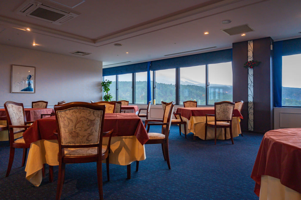 Comedor en el Royal Hotel Daisen