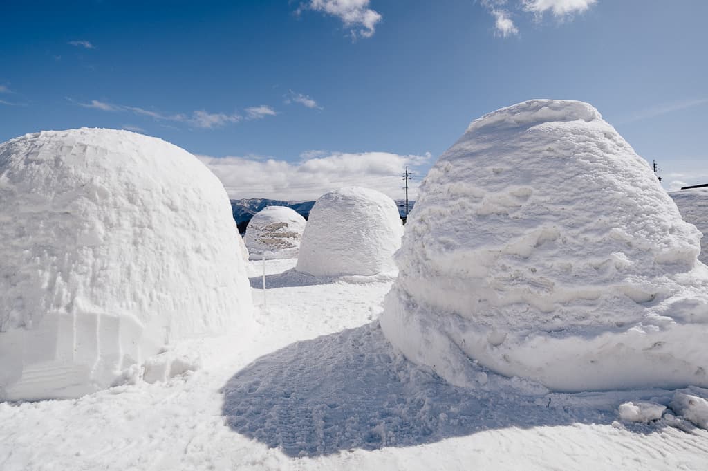Kamakura Village, una villa de iglús