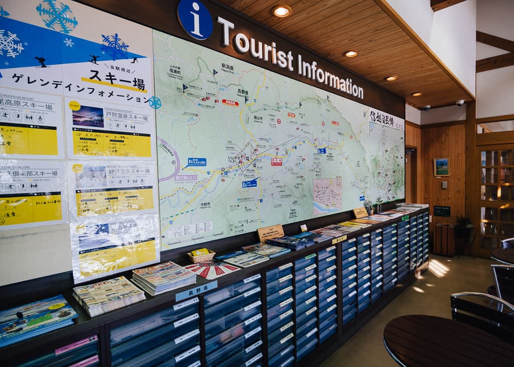 Sección de información turística