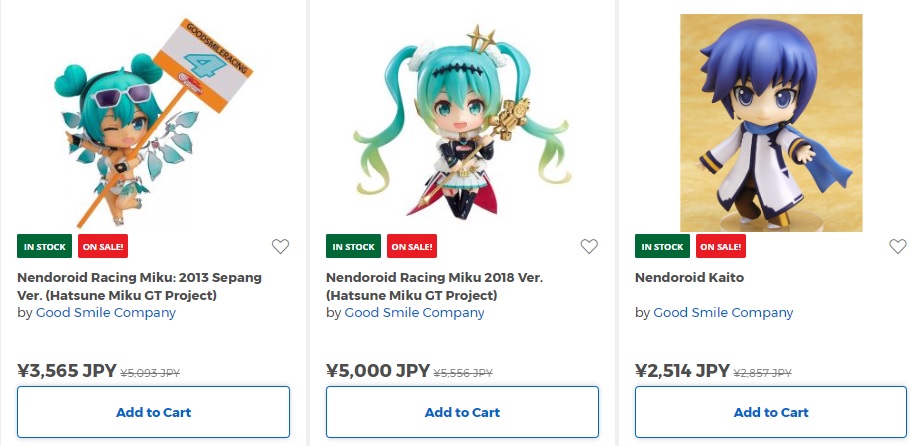 Figuras Vocaloid Hobby Link