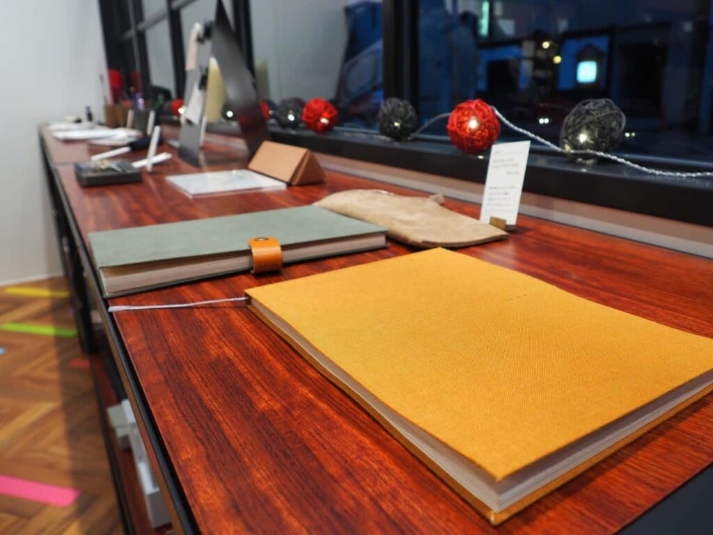 Cuadernos en la tienda