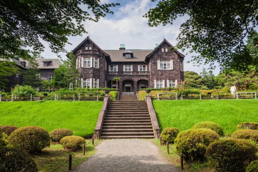 Los jardines Kyu Furukawa en Oji