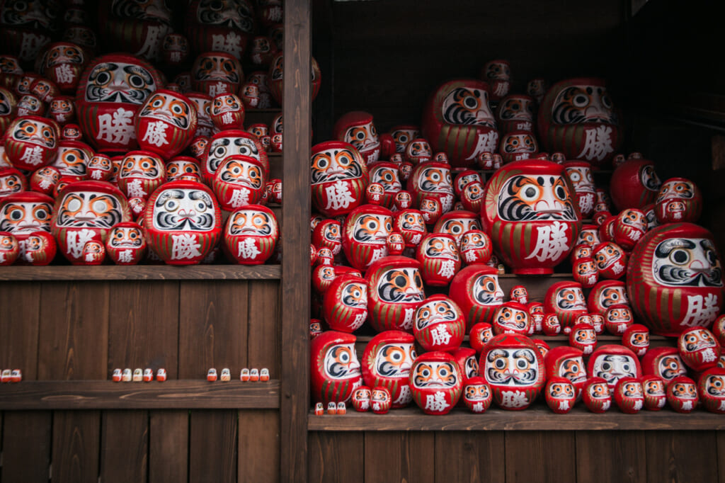 Templo Katsuo-ji, hogar de los Daruma Vencedores