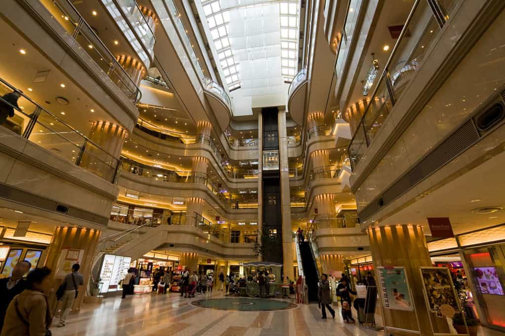 Un piso entero en Haneda, uno de los aeropuertos de Japón.