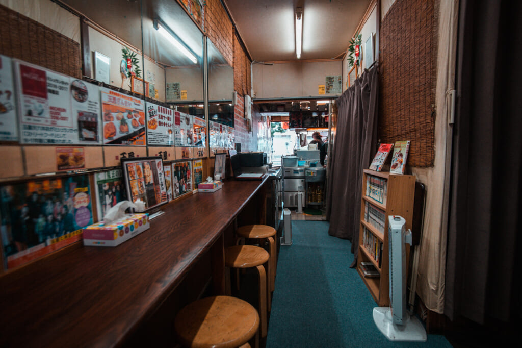Interior de Takoyaki Tamaya