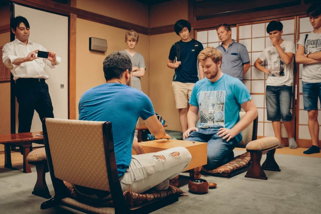 Una estadia de verano del Go en Nihon Ki-in