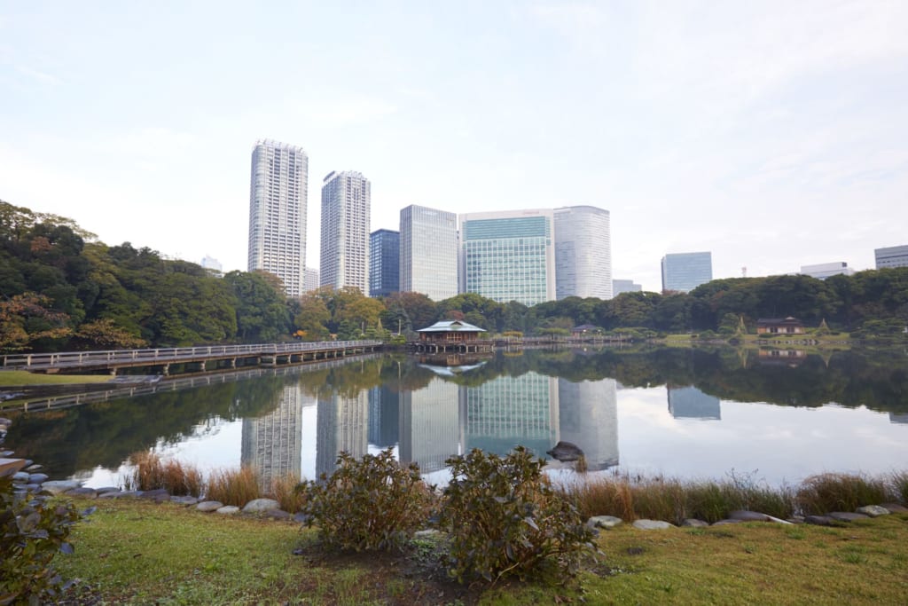 Jardines Japoneses en Tokio: Hama-Rikyu