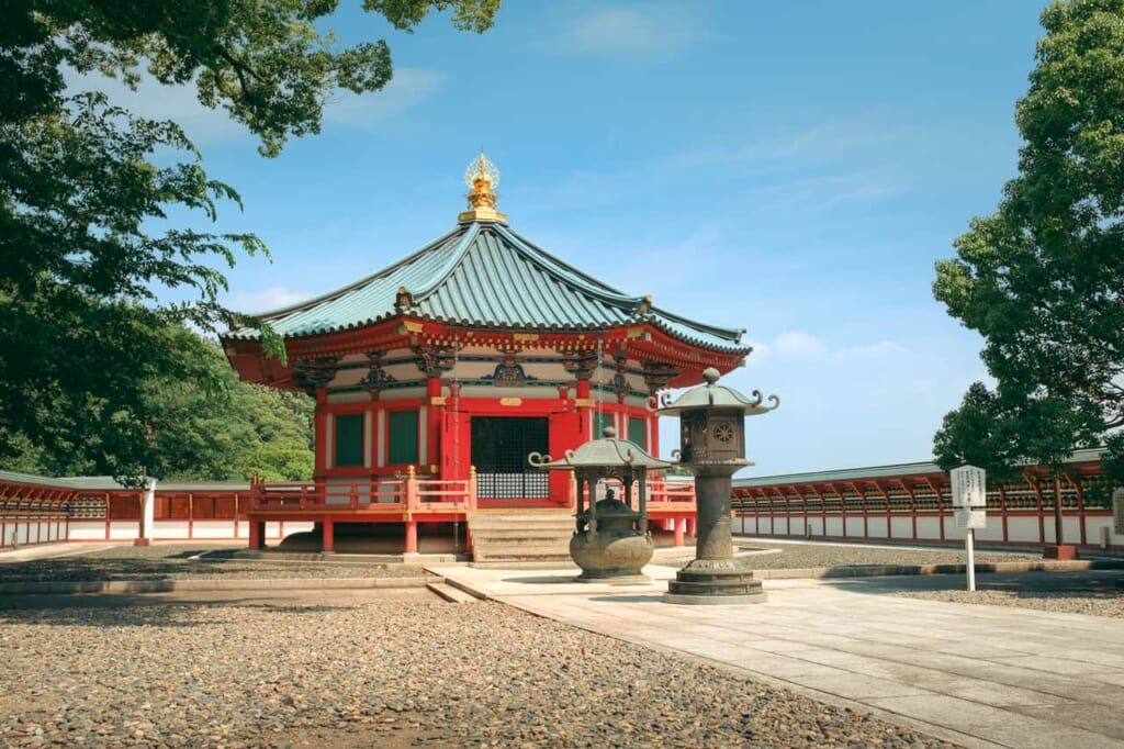 Jardín japonés y templo en Narita-San