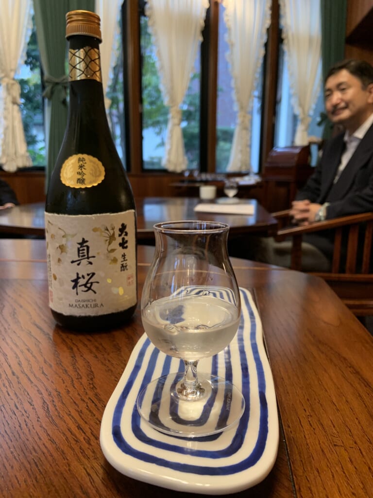 Cata de sakes en Daishichi Sake Brewerey