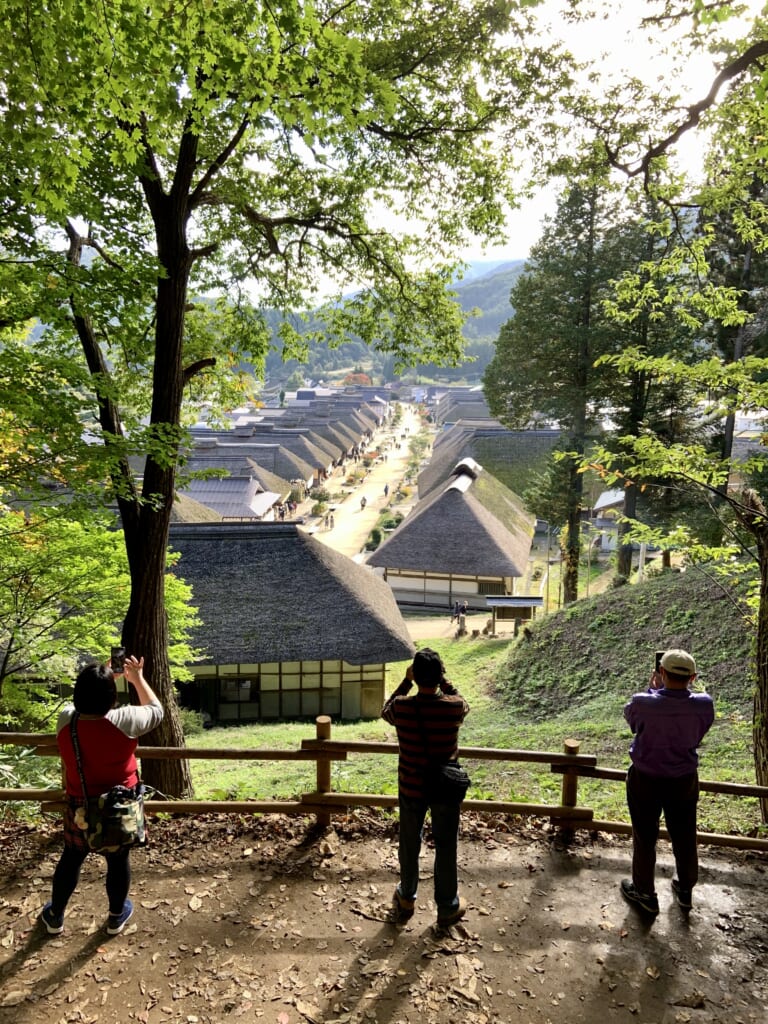 Vistas del pueblo Ouchi juku