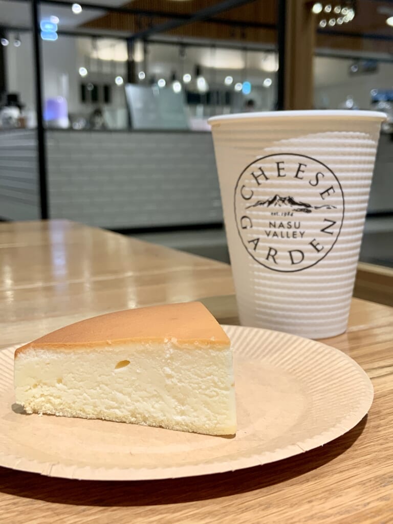 El cheesecake de Cheese Garden, Tochigi