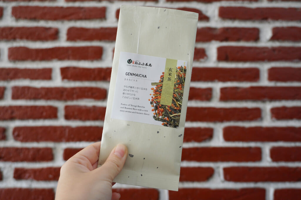 El sobre con Genmaicha