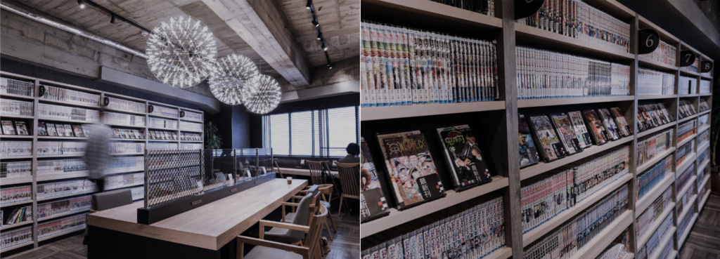 imágenes del interior de customa cafe