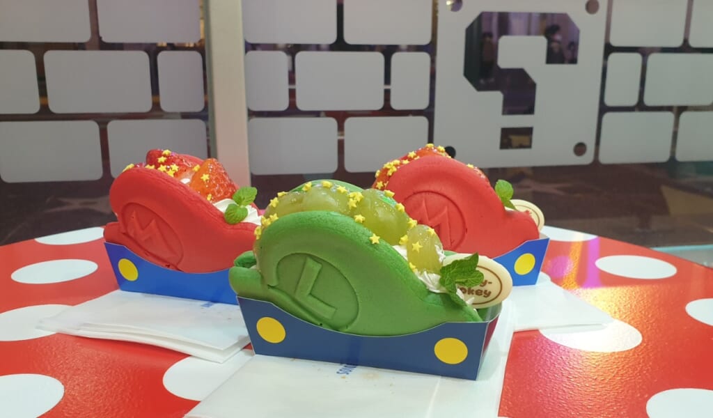Divertida comida en el Super Nintendo World de Osaka