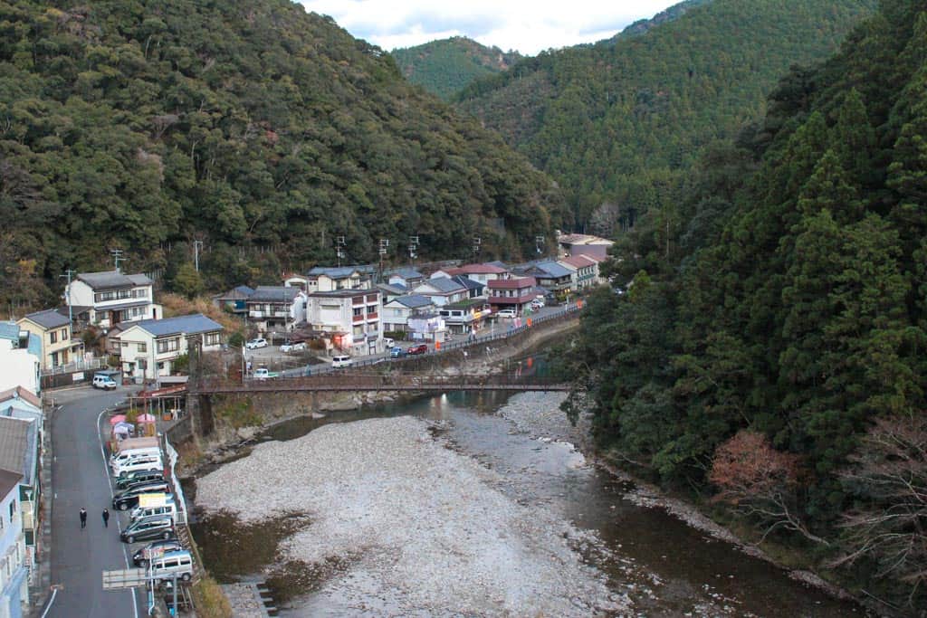 Kawayu Onsen, a lo largo del río, en Kumano