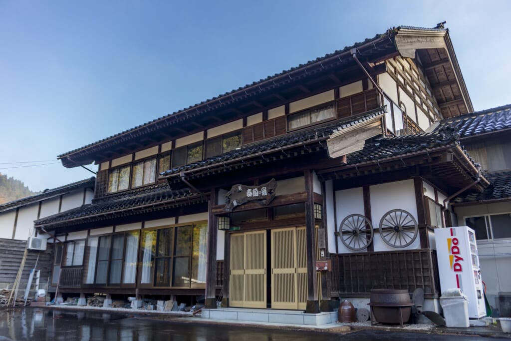 La granja estancia en la prefectura de Ishikawa